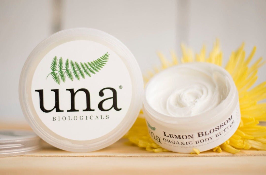 Una Biologicals® Lemon Blossom Body Butter | Natural Body Lotion | Una Biologicals