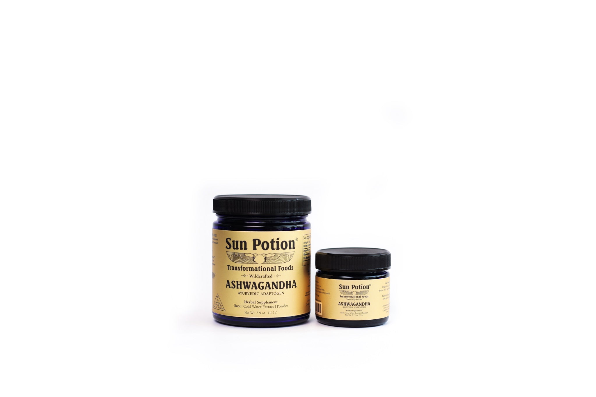 Sun Potion Ashwagandha (Wildcrafted) - Travel Ally Edition