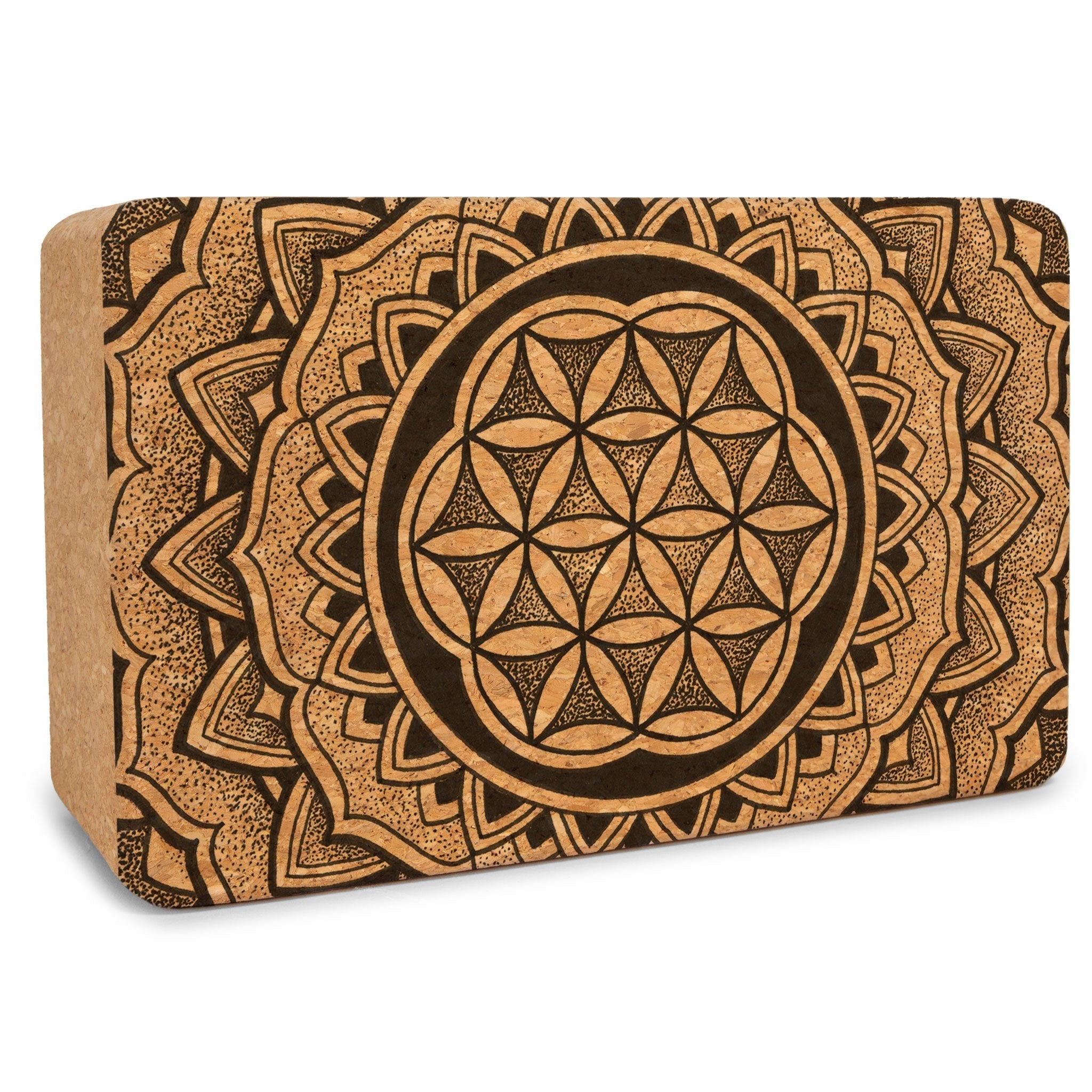 Yoloha Yoga Earth Rest Cork Yoga Block