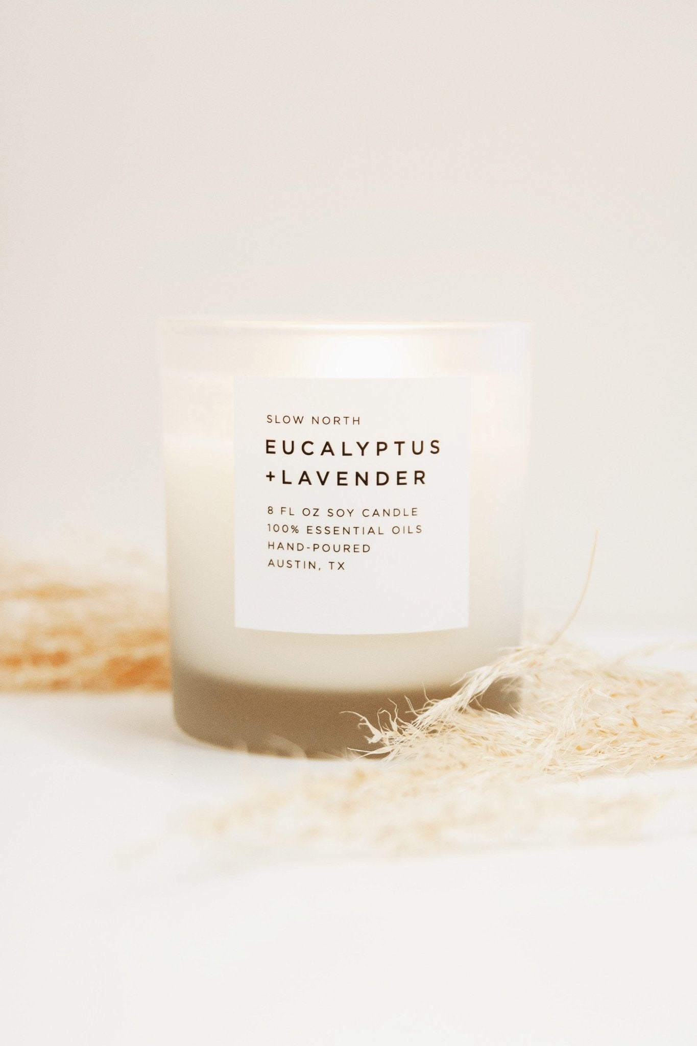 Slow North Eucalyptus + Lavender - Signature Candle