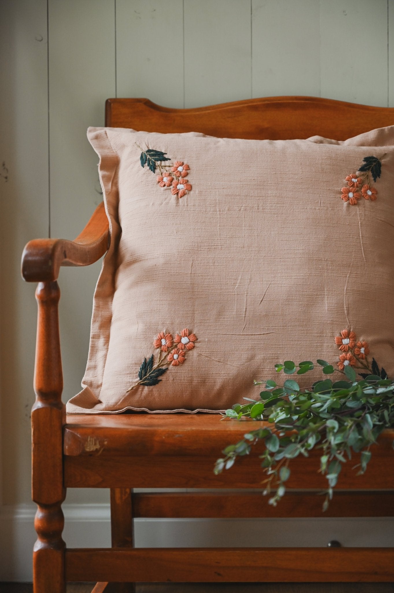Galley & Fen Ada Clare Pillow (Dusty Pink)