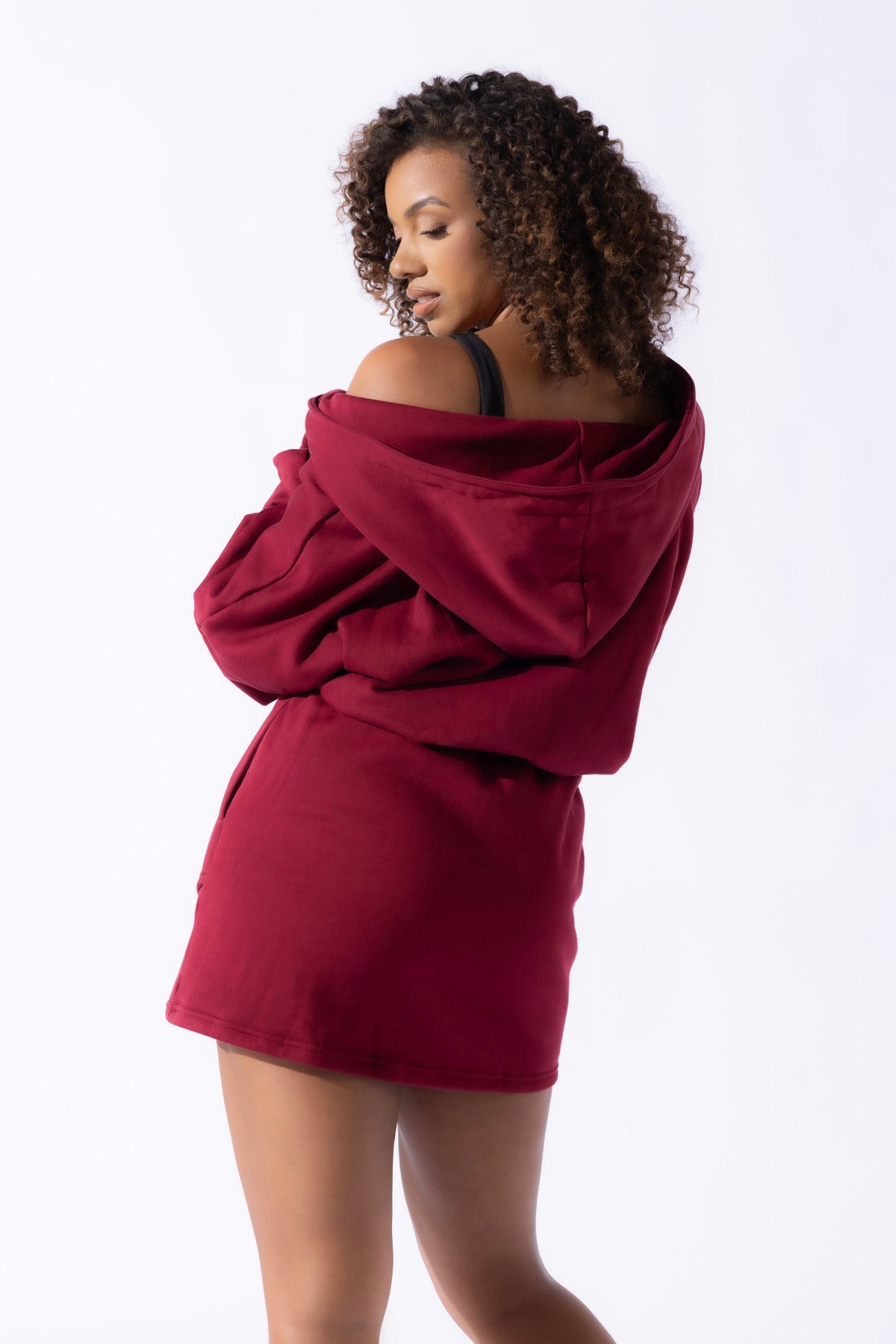 POPFLEX® Game Day Dress - Crimson