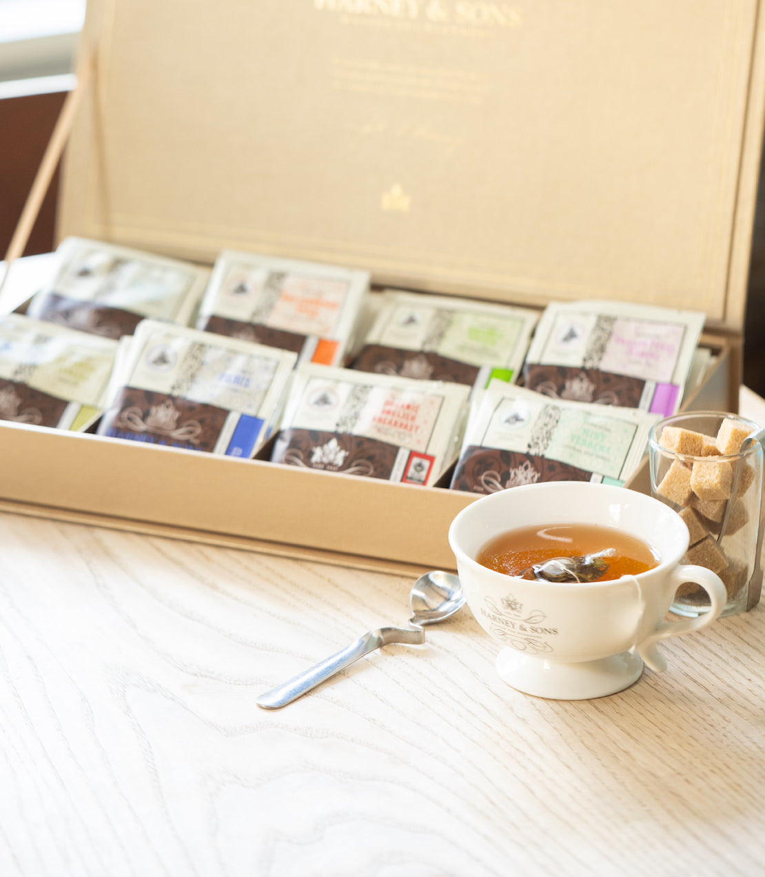 Tea Chest Featuring Eight Teas (Assorted)