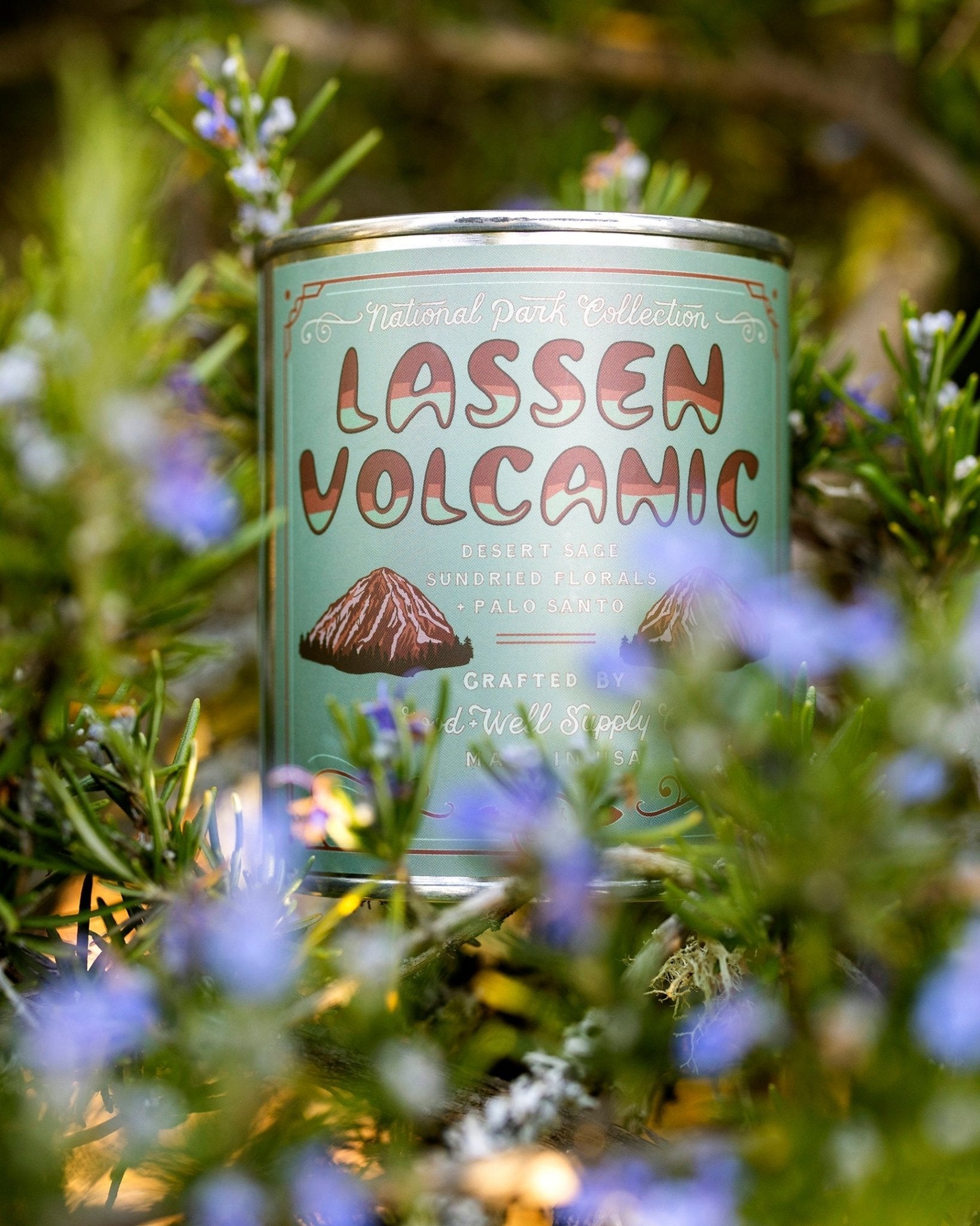 Good & Well Supply Co Lassen Volcanic National Park Candle