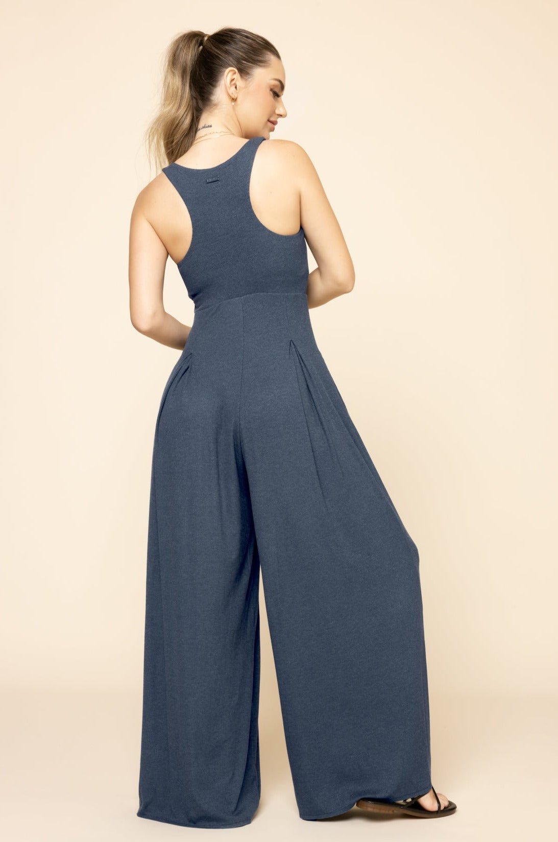 POPFLEX® Go with the Flow Jumpsuit - Stormy Weather