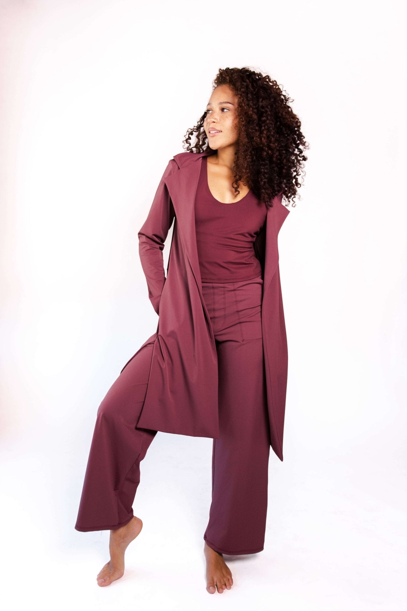 Yoga Democracy Ultimate Trouser - Maroon