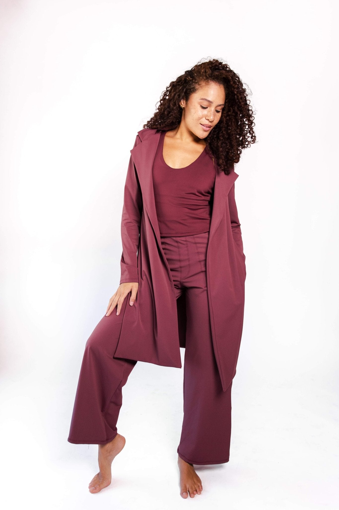Yoga Democracy Ultimate Trouser - Maroon