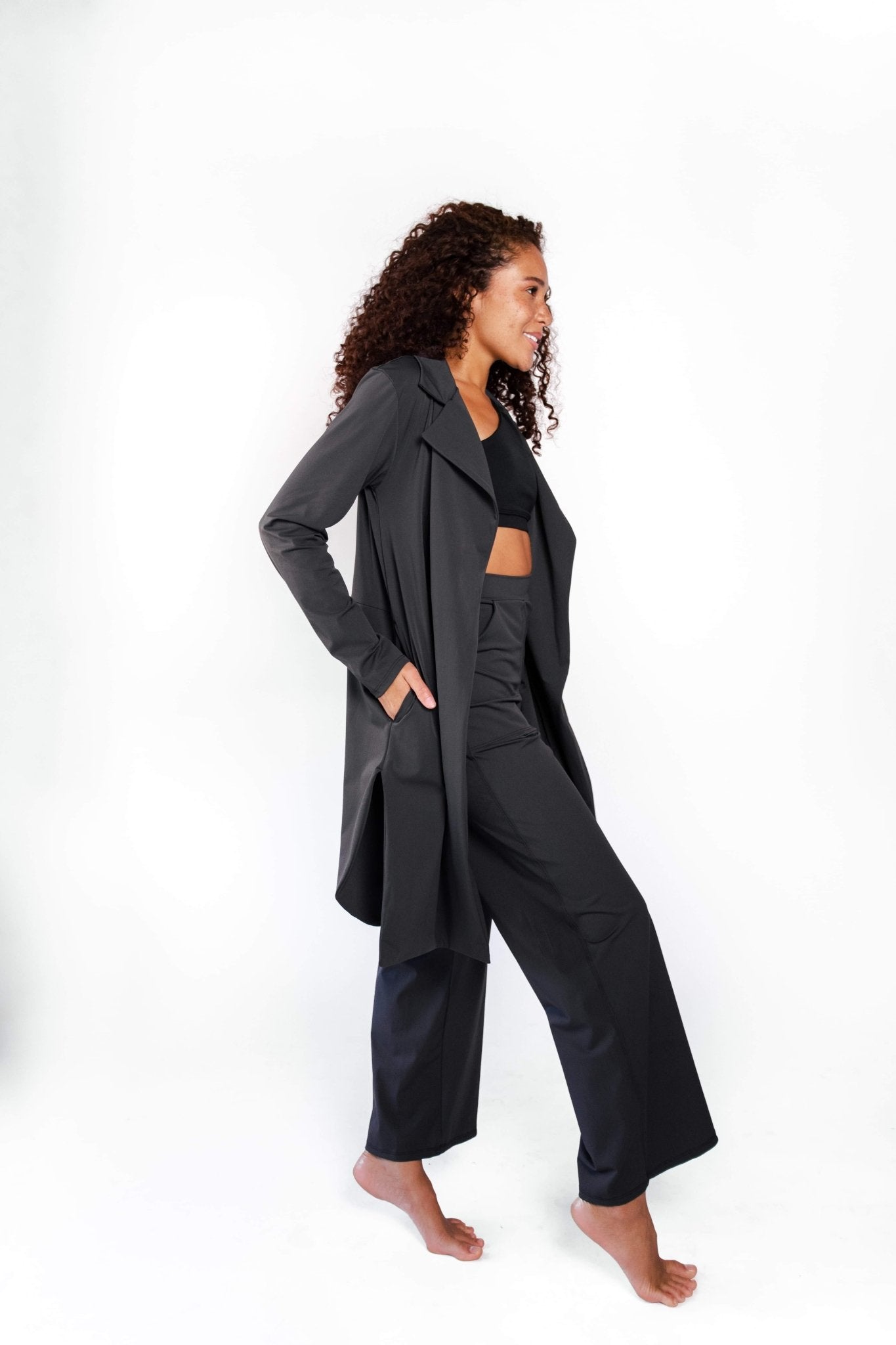 Yoga Democracy Trinity Blazer - Jet Black