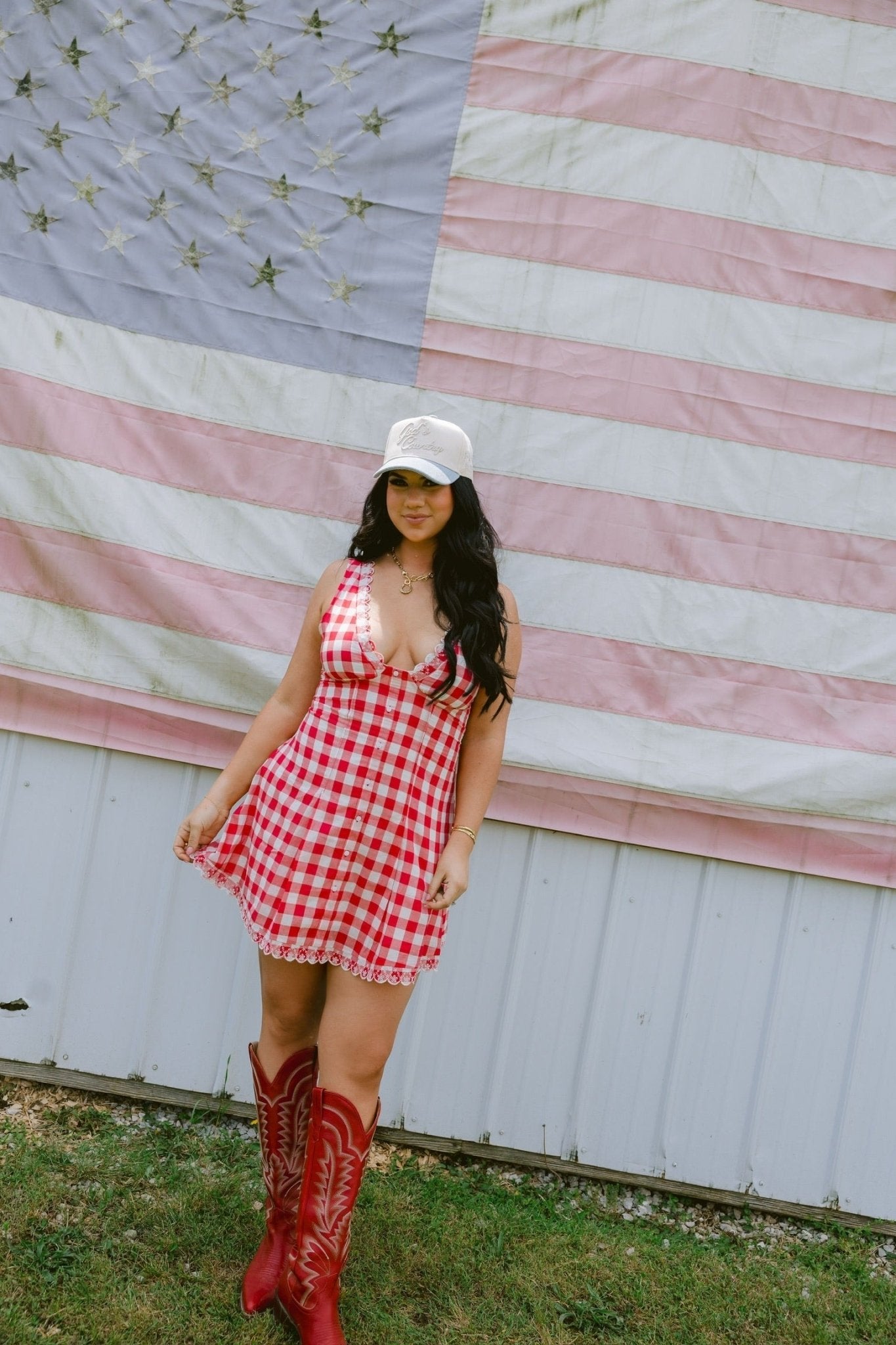 KenzKustomz God's Country - Vintage Trucker Hat