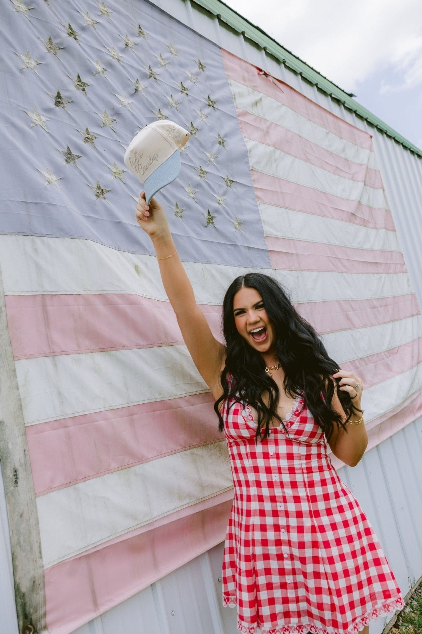 KenzKustomz God's Country - Vintage Trucker Hat