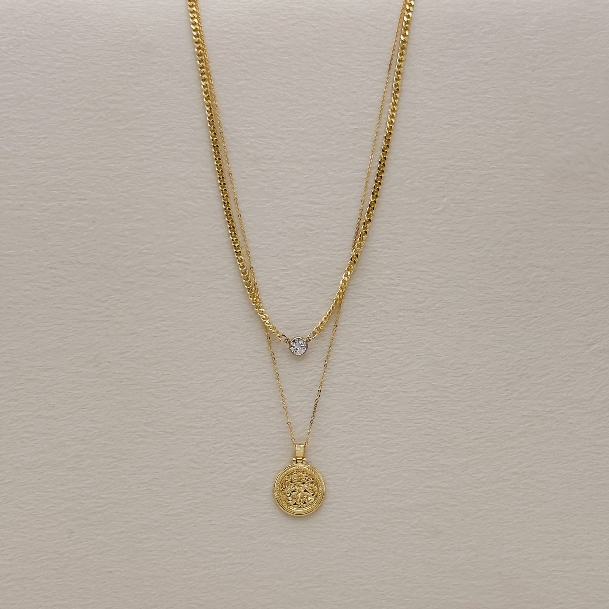 Rand Designs Freya Coin Necklace