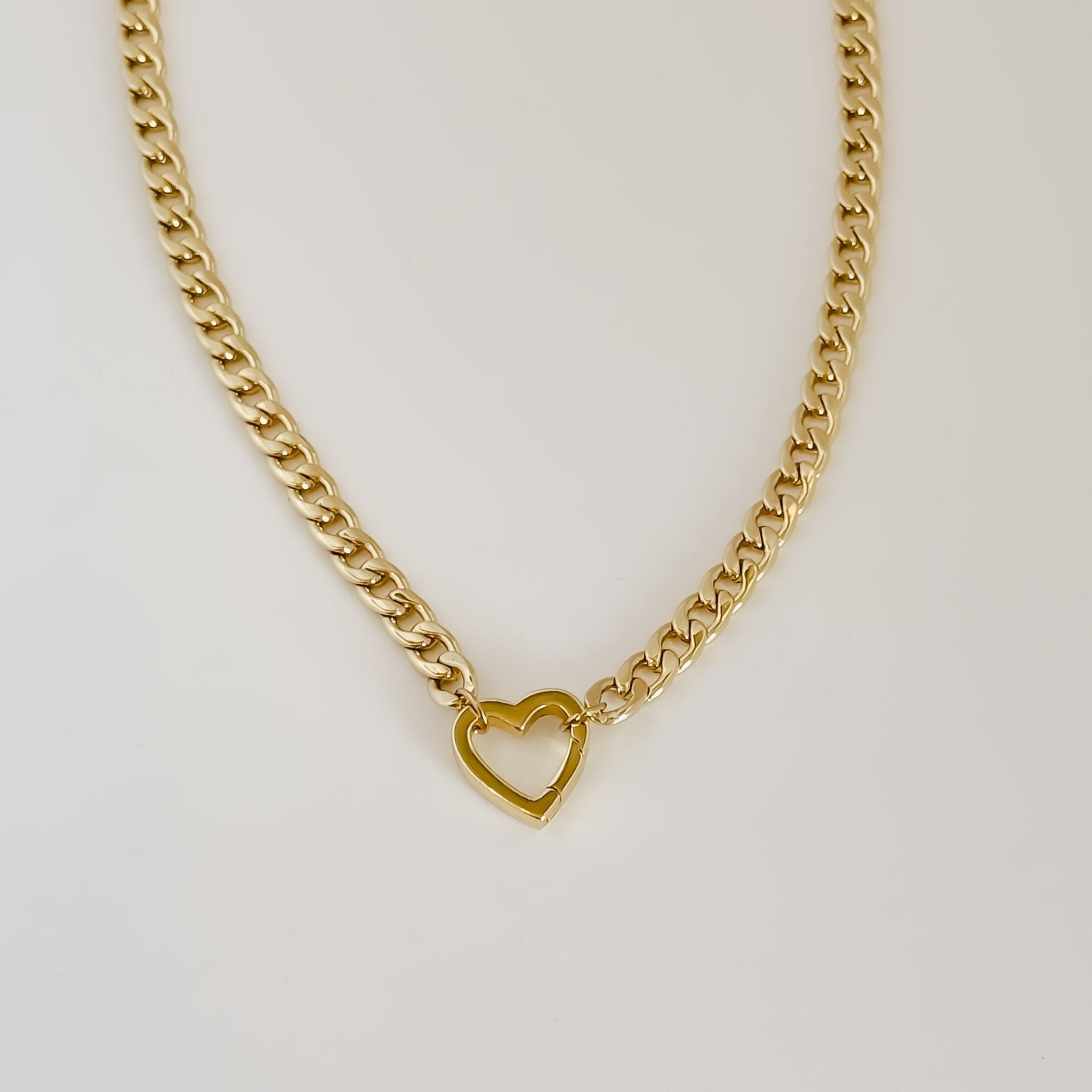 Rand Designs More to Love Heart Clasp Necklace