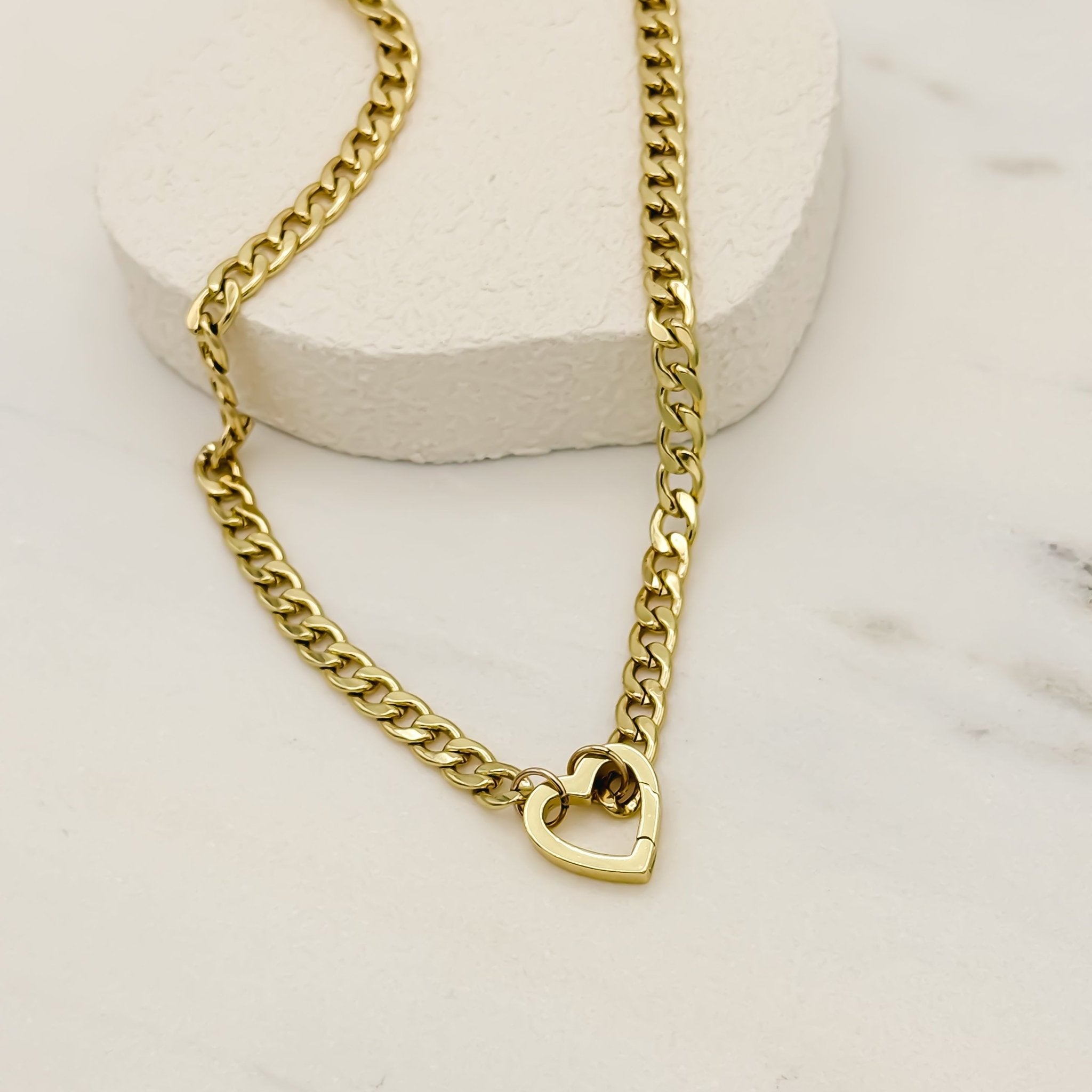 Rand Designs More to Love Heart Clasp Necklace