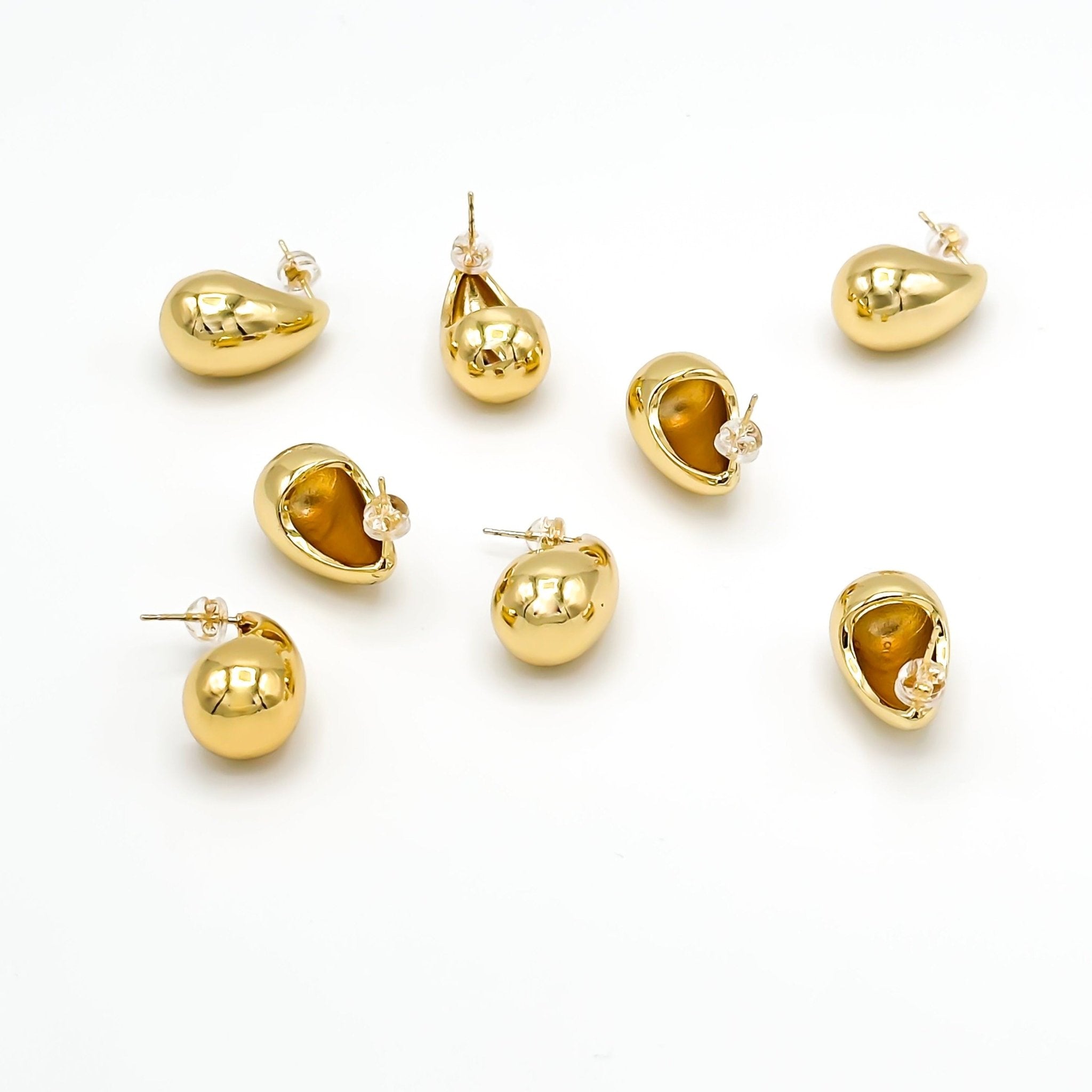 Rand Designs Inez Dome Hoop Earring