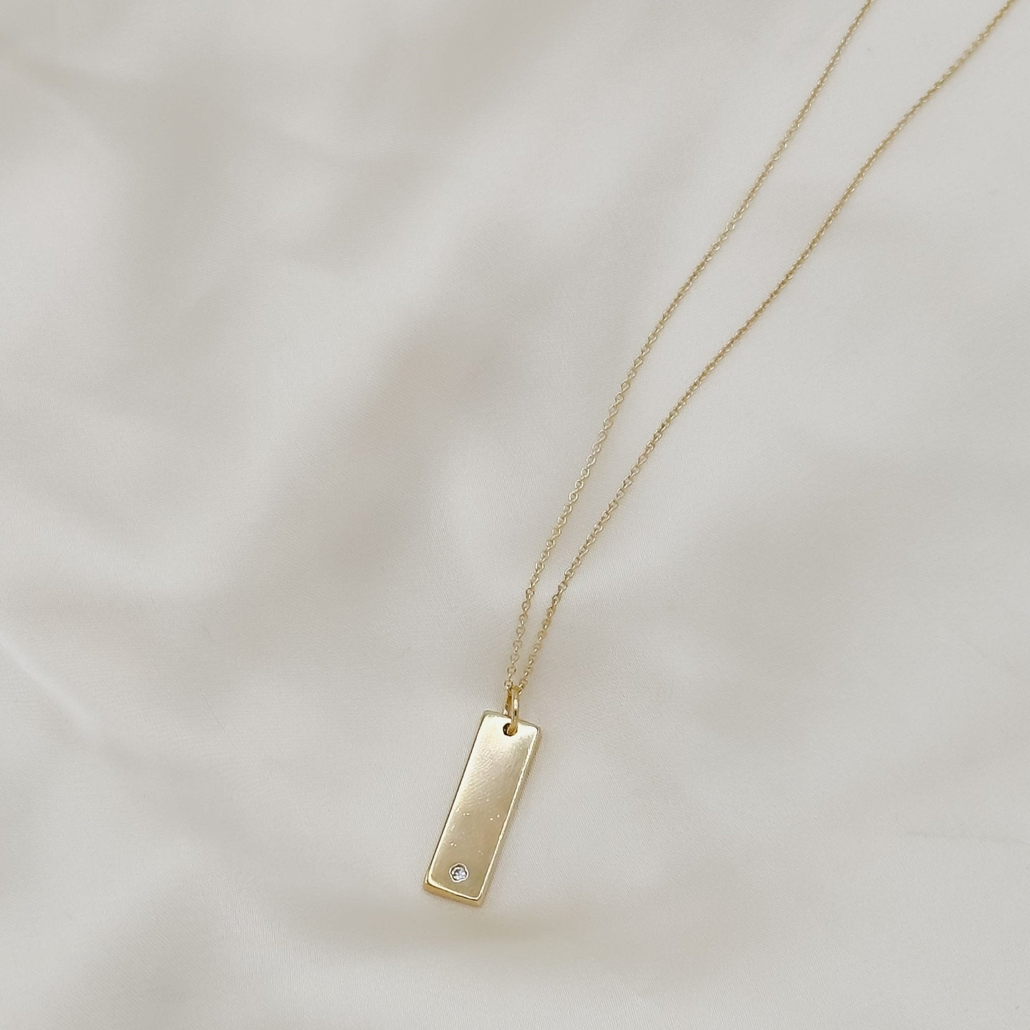 Rand Designs Custom Engraved Tag Necklace