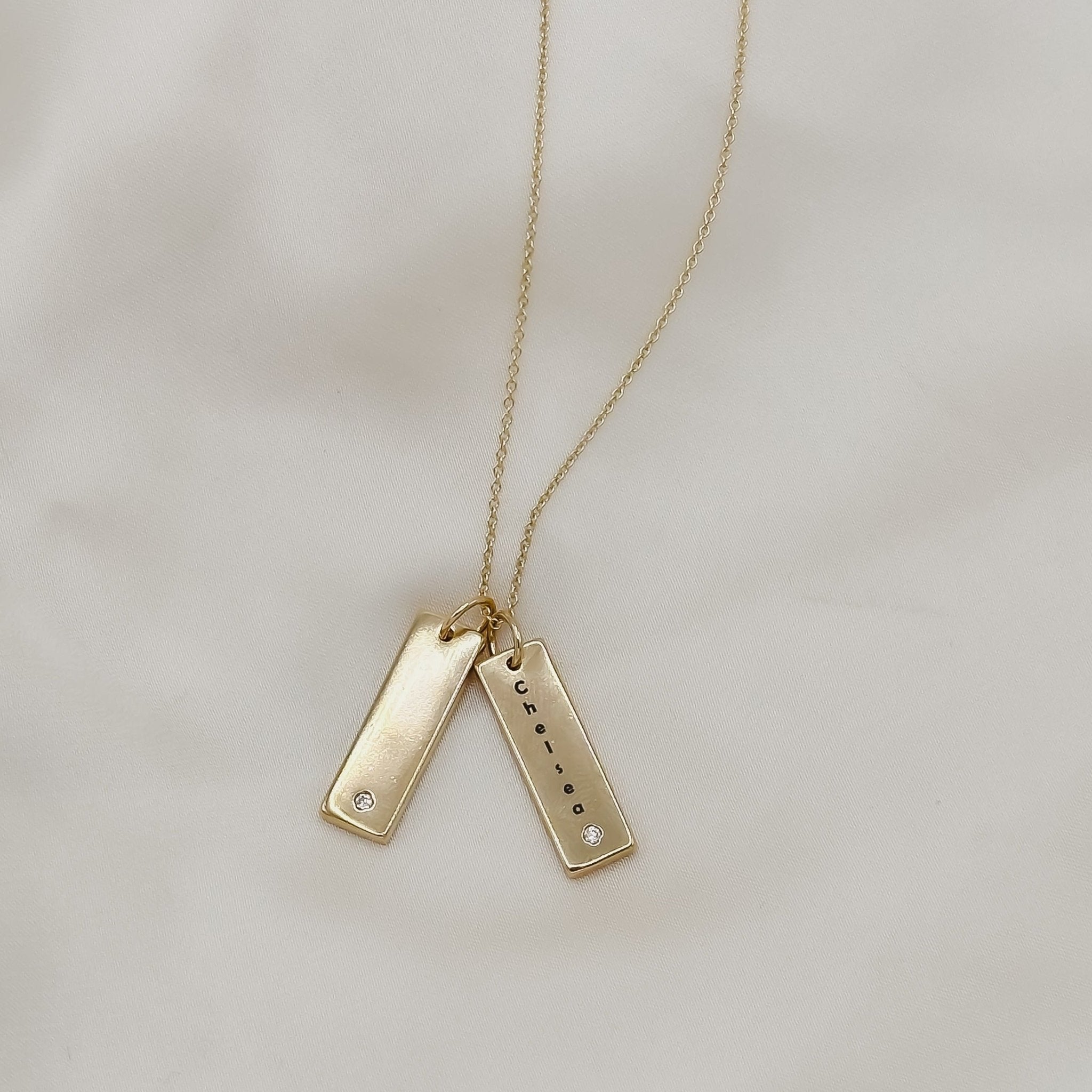 Rand Designs Custom Engraved Tag Necklace