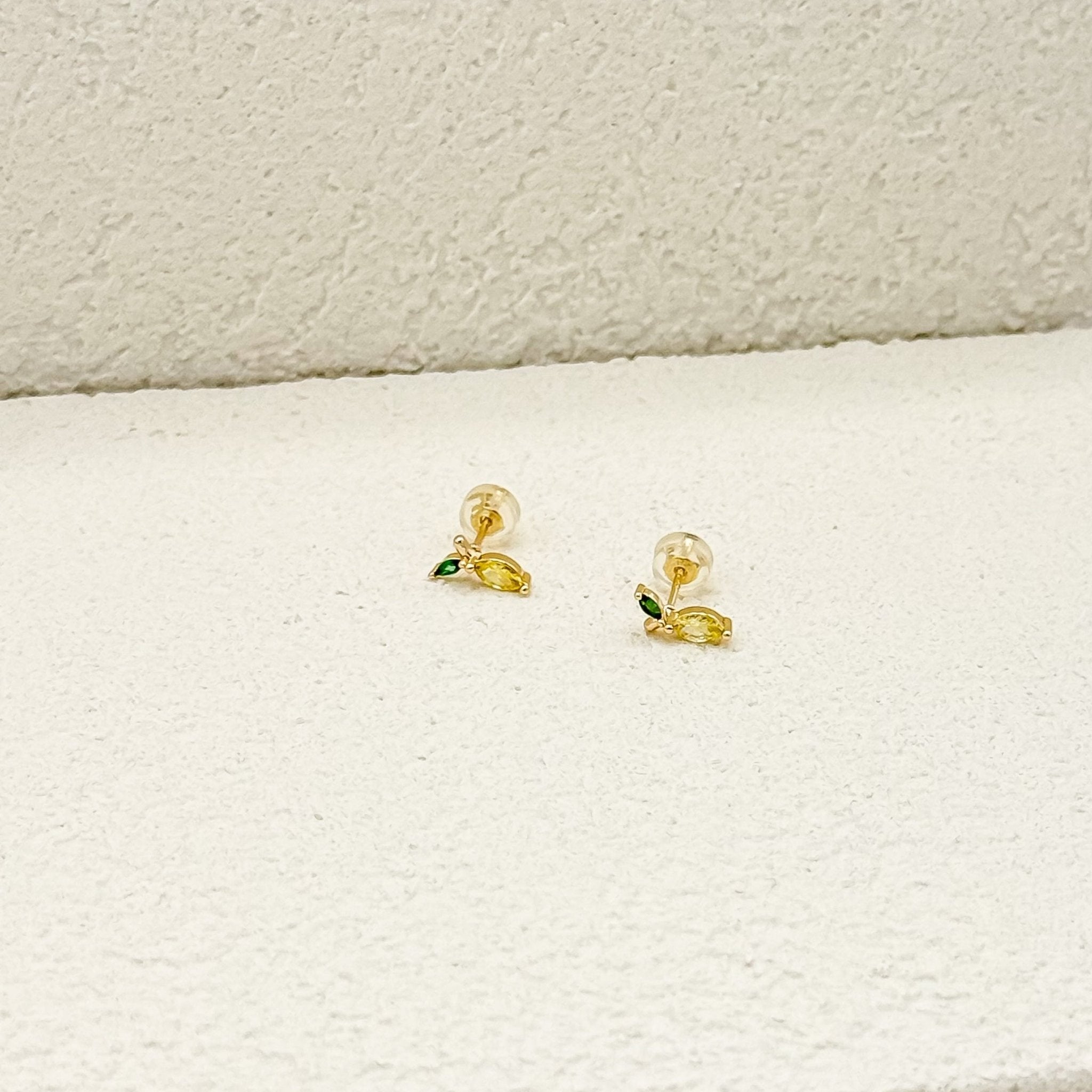 Rand Designs Lemon Stud Earring