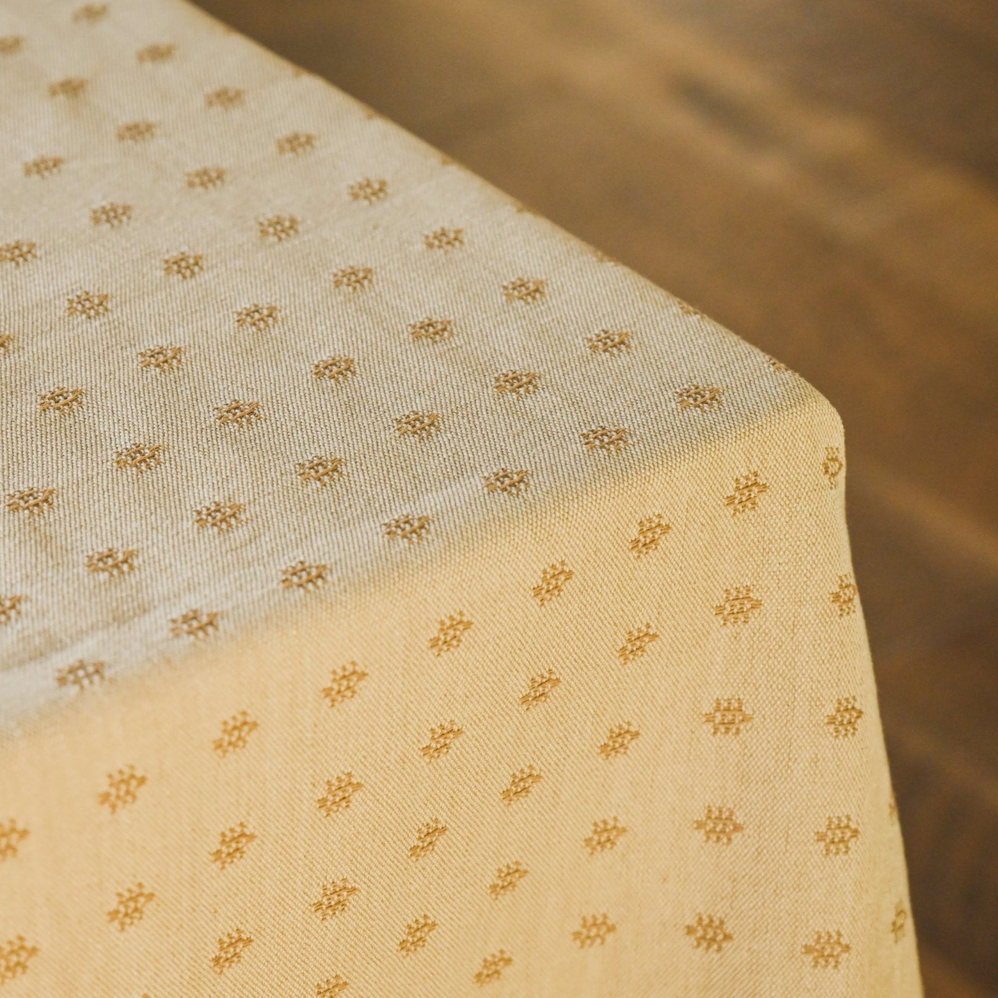 Galley & Fen Umber Dobby Tablecloth