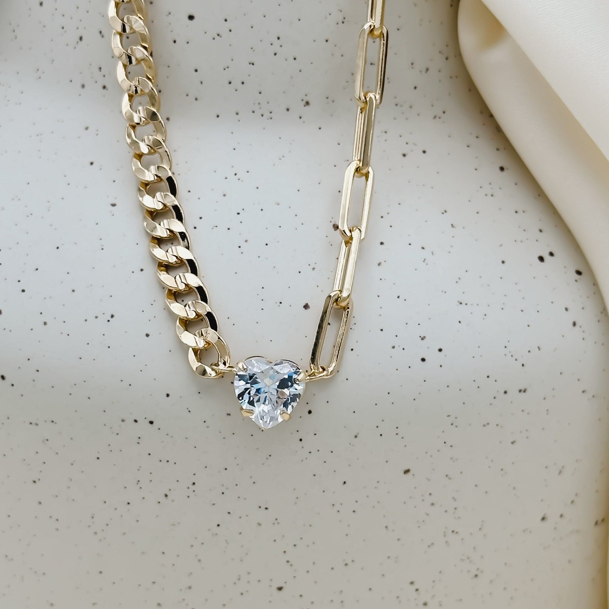 Rand Designs Talula Heart Necklace