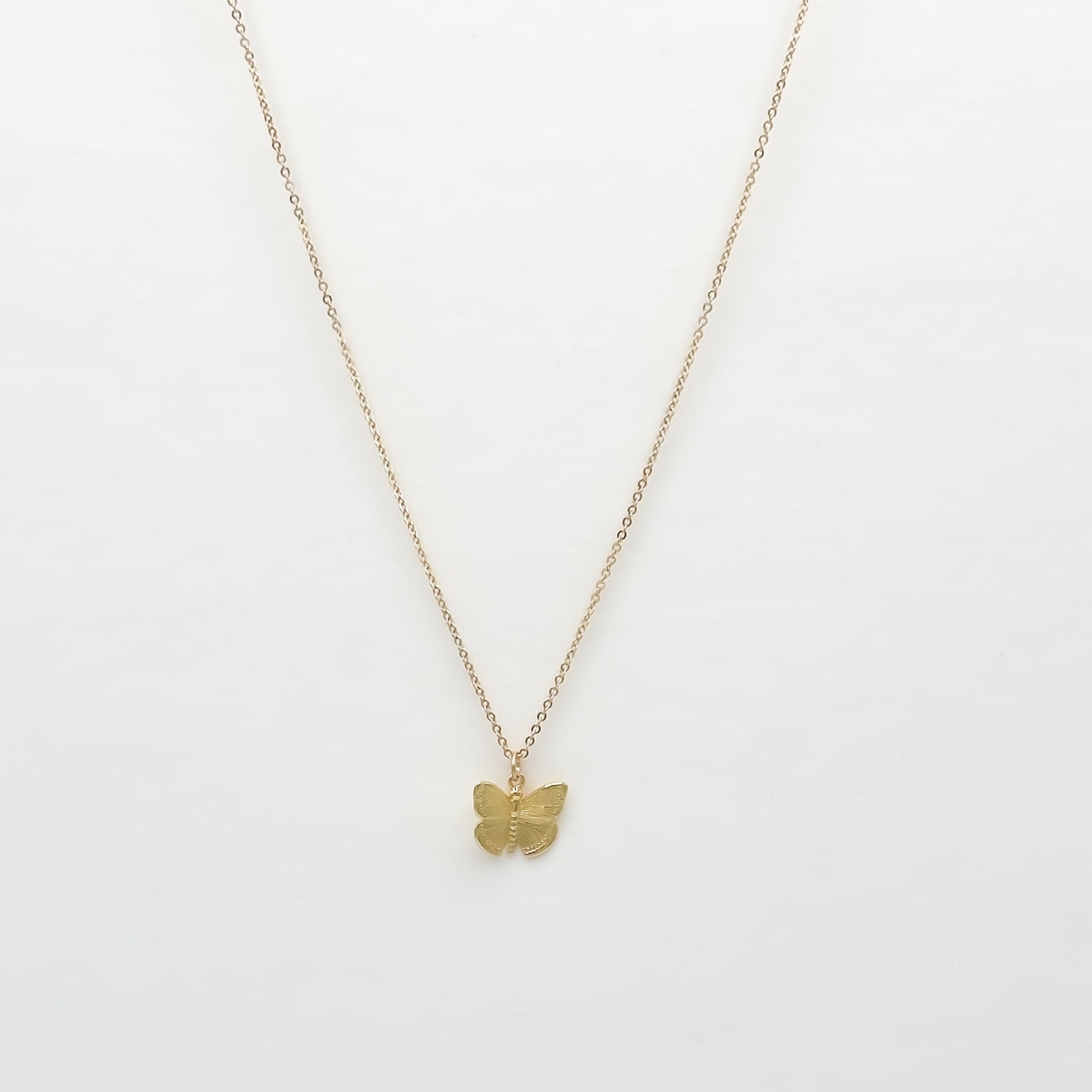 Rand Designs Mini Monarch Butterfly Necklace