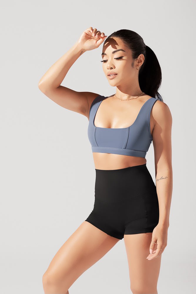 POPFLEX® Corset Bra - Blue Mist