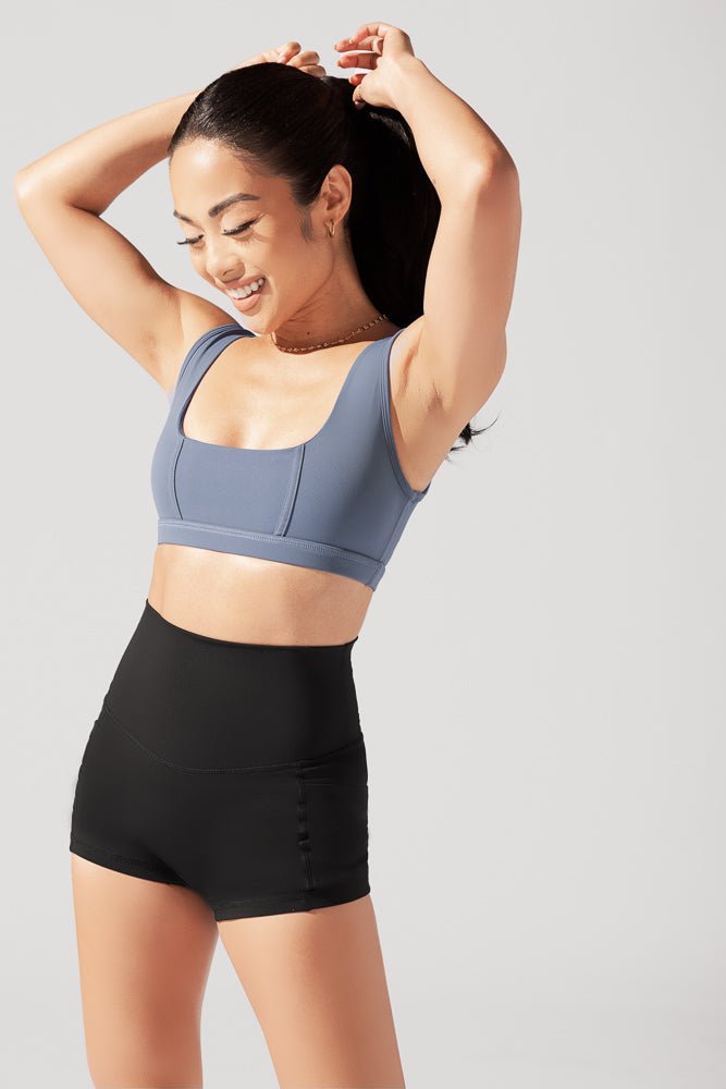 POPFLEX® Corset Bra - Blue Mist