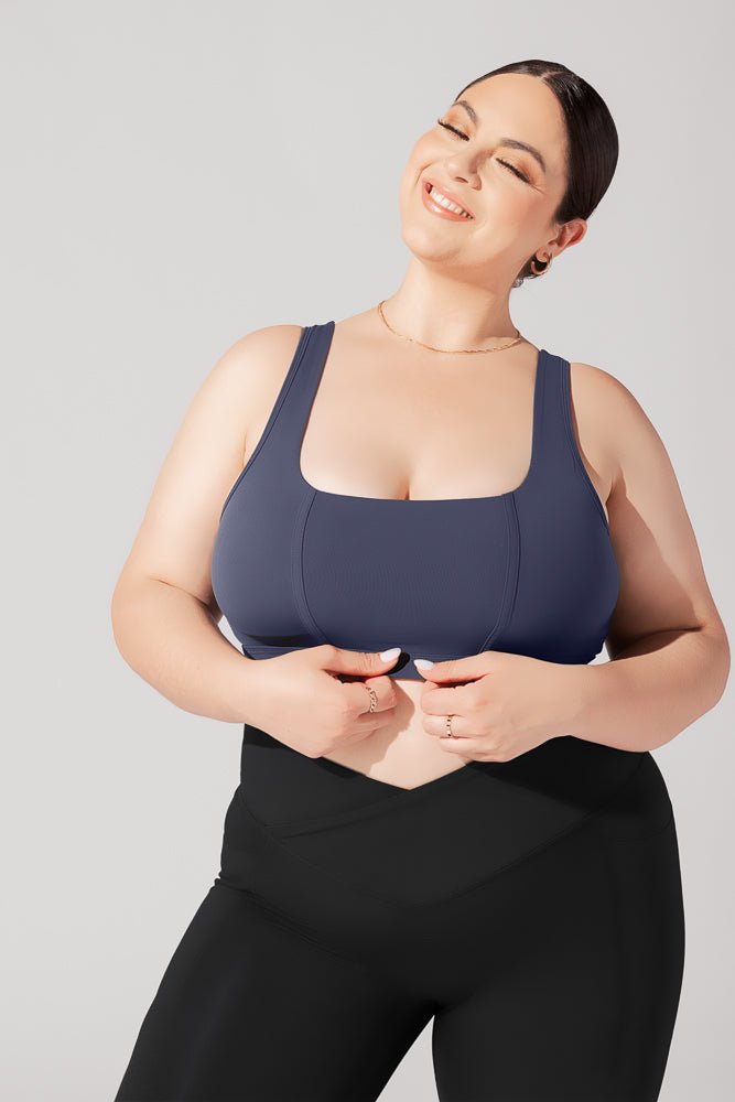 POPFLEX® Corset Bra - Navy