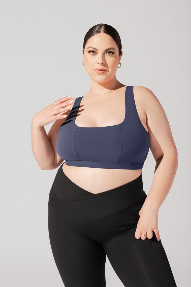 POPFLEX® Corset Bra - Navy
