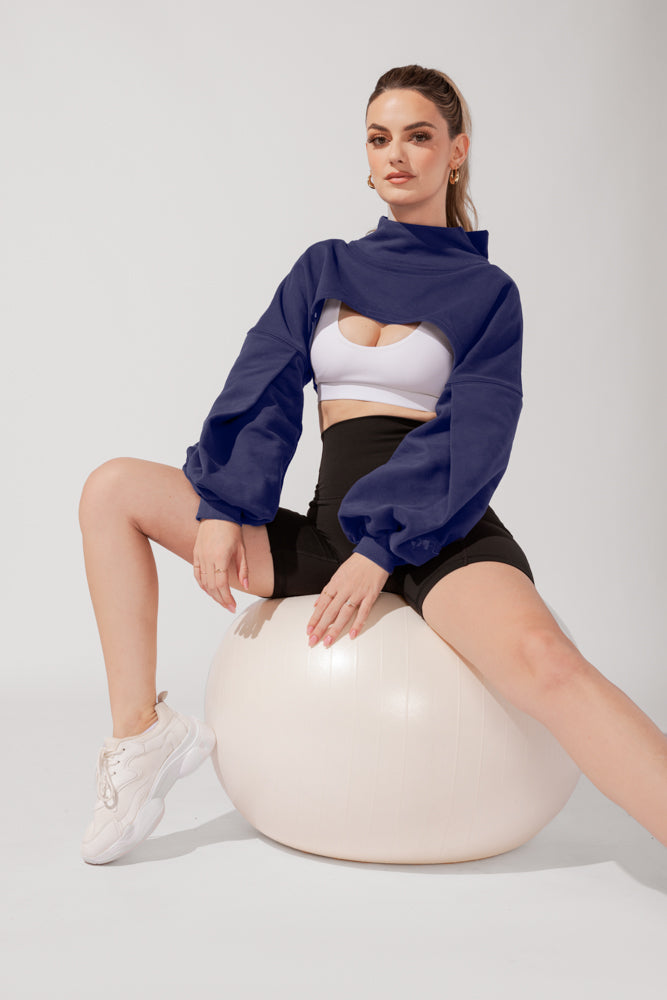 Mockneck Shruggie - Marine Navy