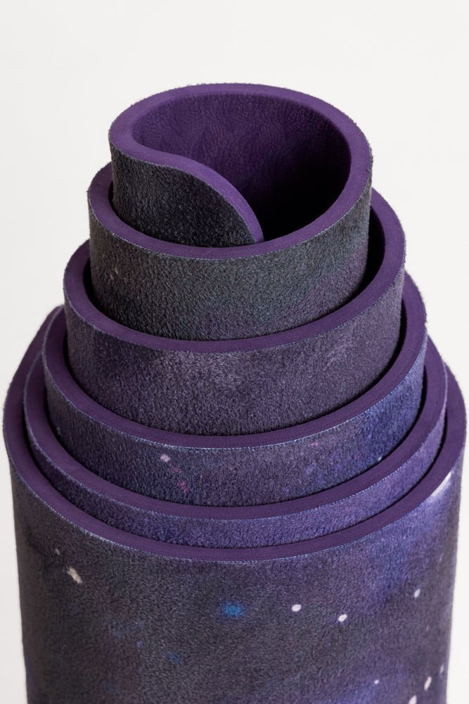 POPFLEX® Vegan Suede Yoga Mat - Diamond Sky