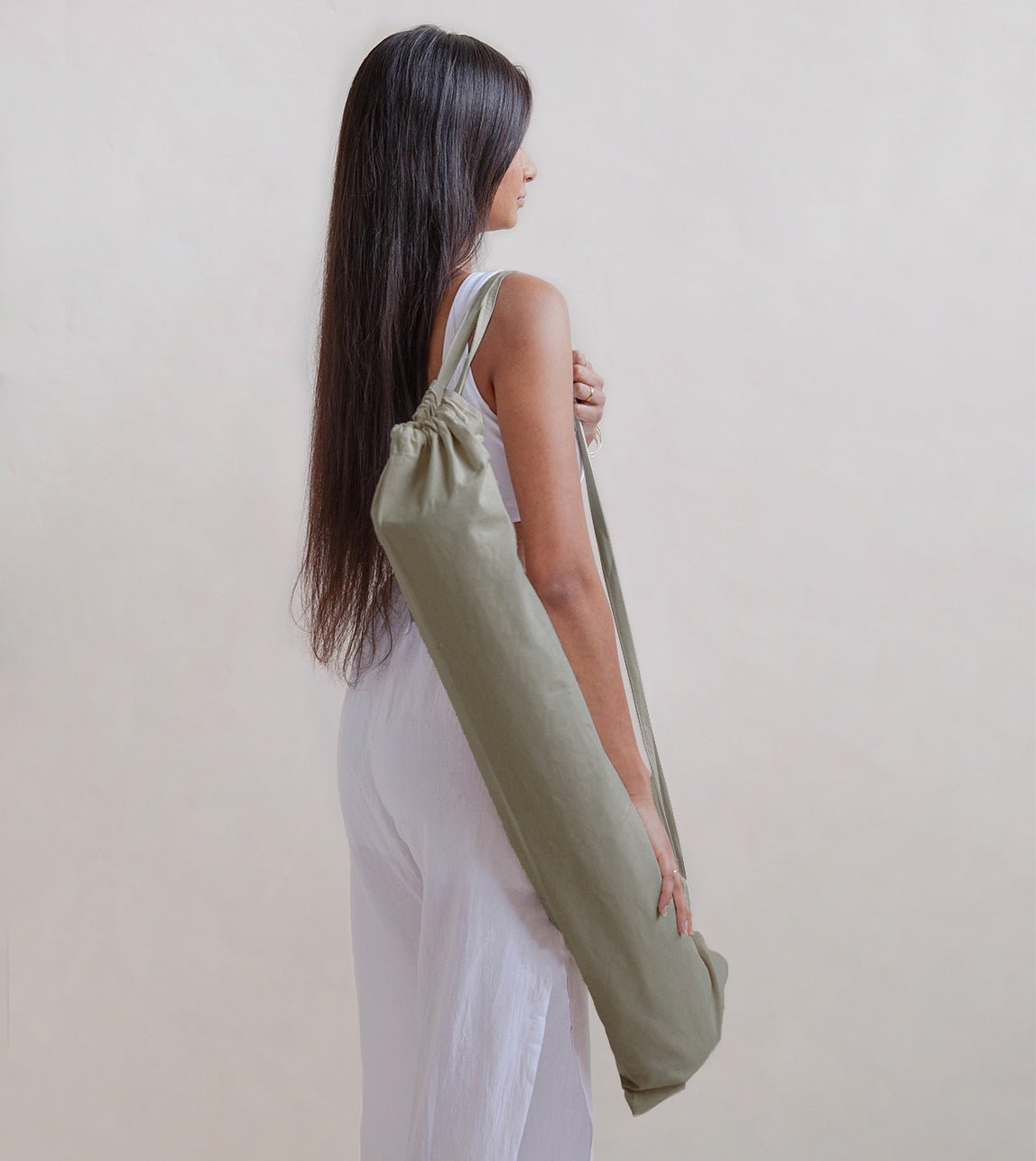 okoliving Jade & Jute - Naturally Dyed Herbal Yoga Mat
