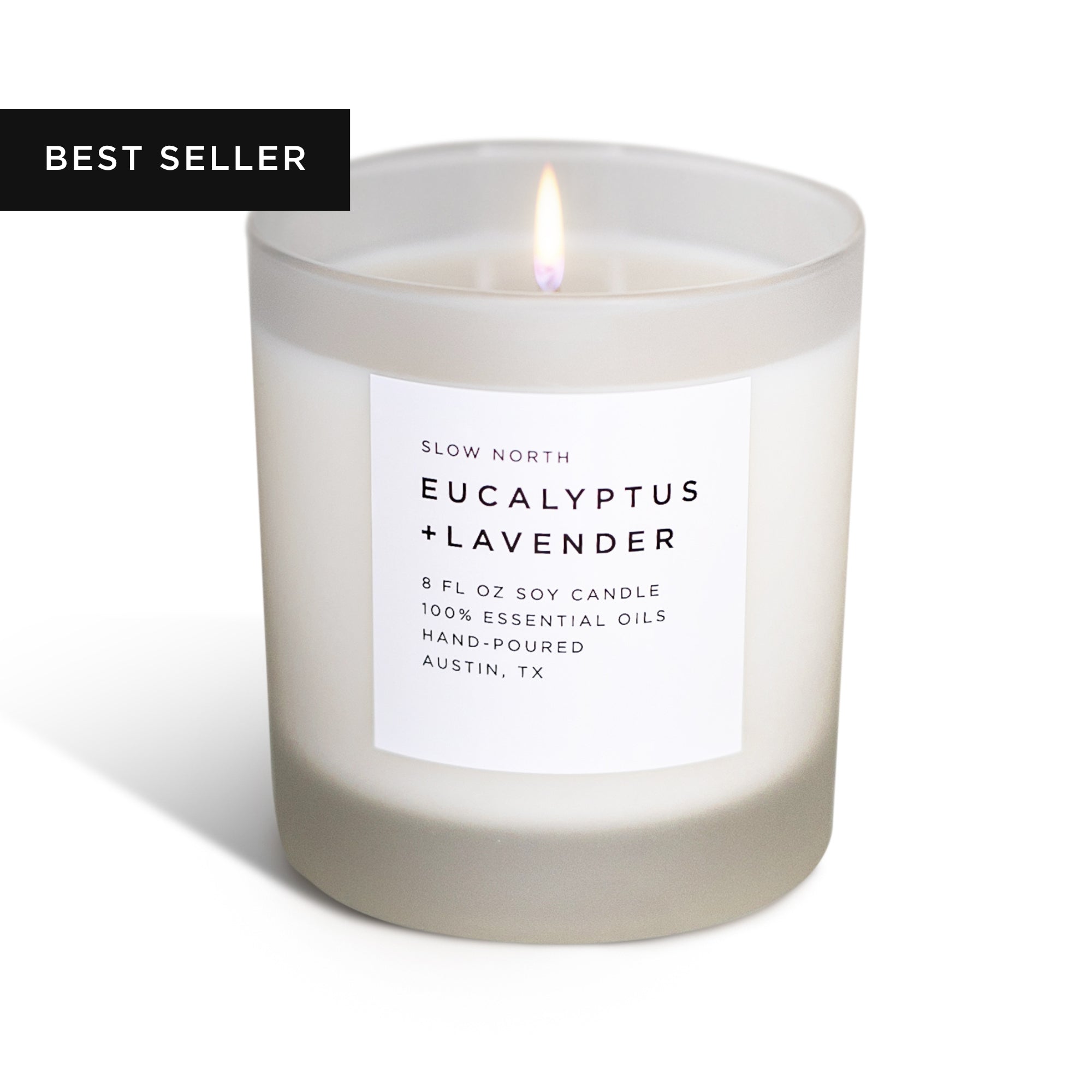 Slow North Eucalyptus + Lavender - Signature Candle