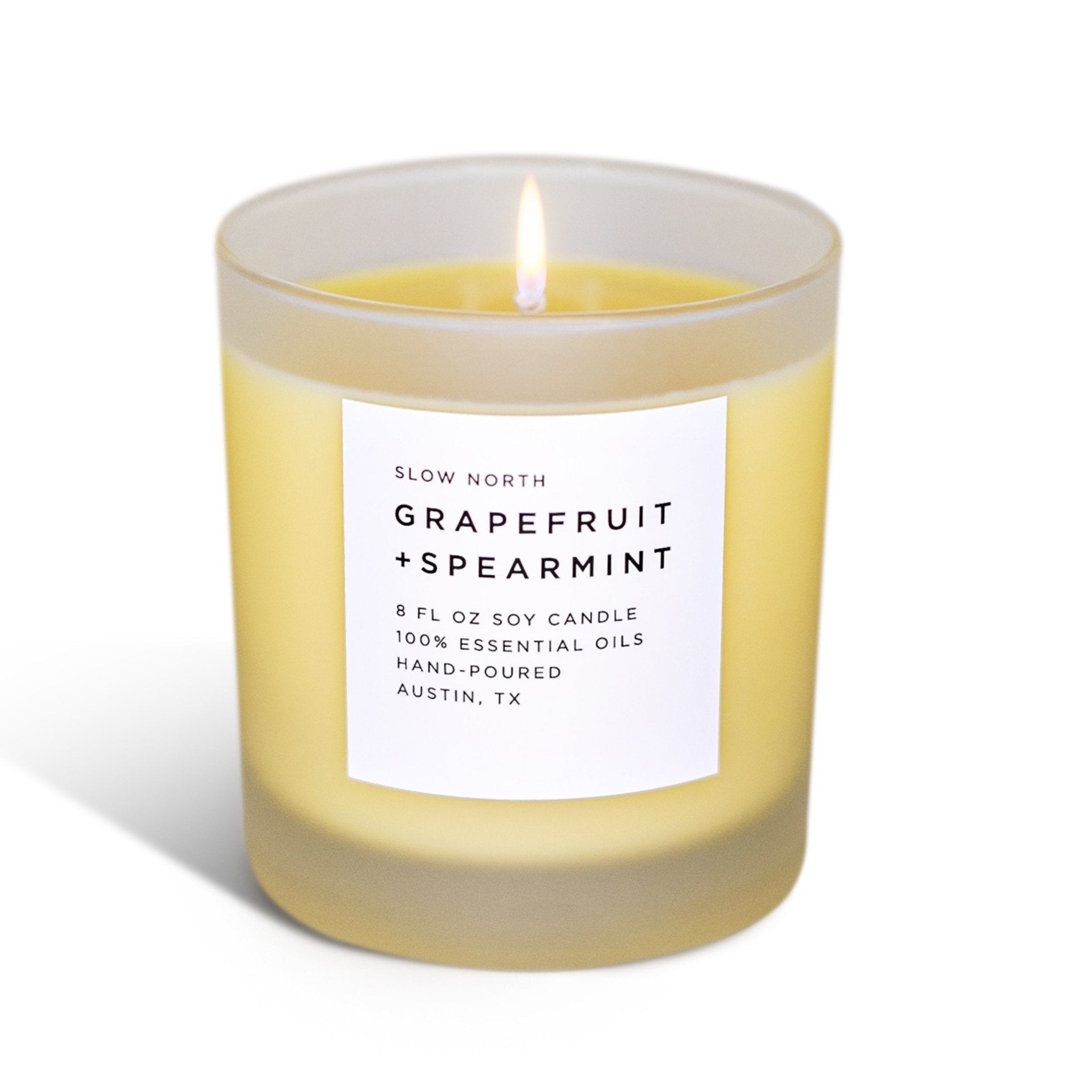 Slow North Grapefruit + Spearmint - Signature Candle