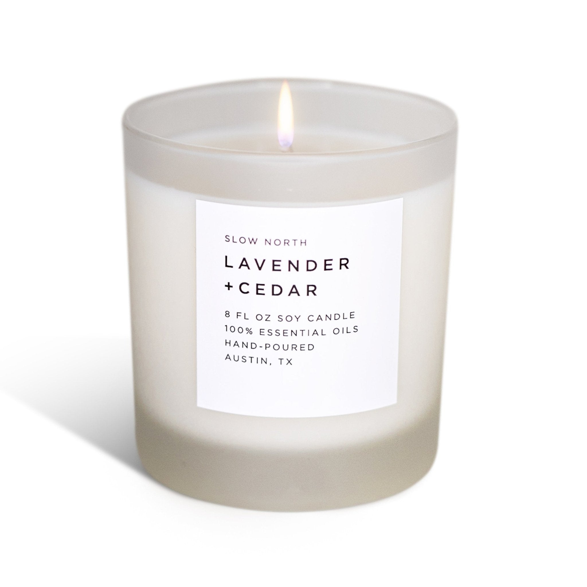 Slow North Lavender + Cedar - Signature Candle