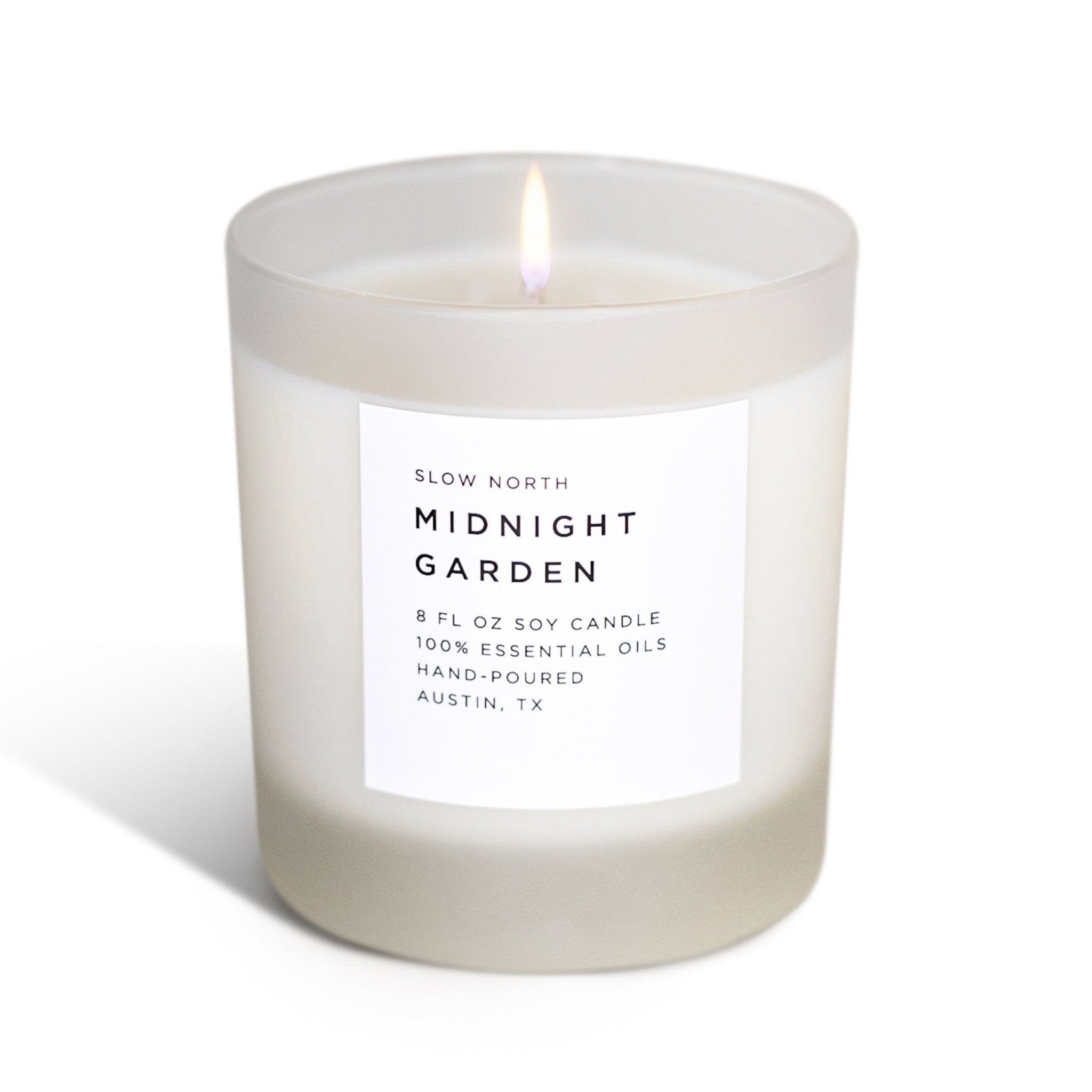 Slow North Midnight Garden - Signature Candle (Lavender + Rosemary + Geranium)