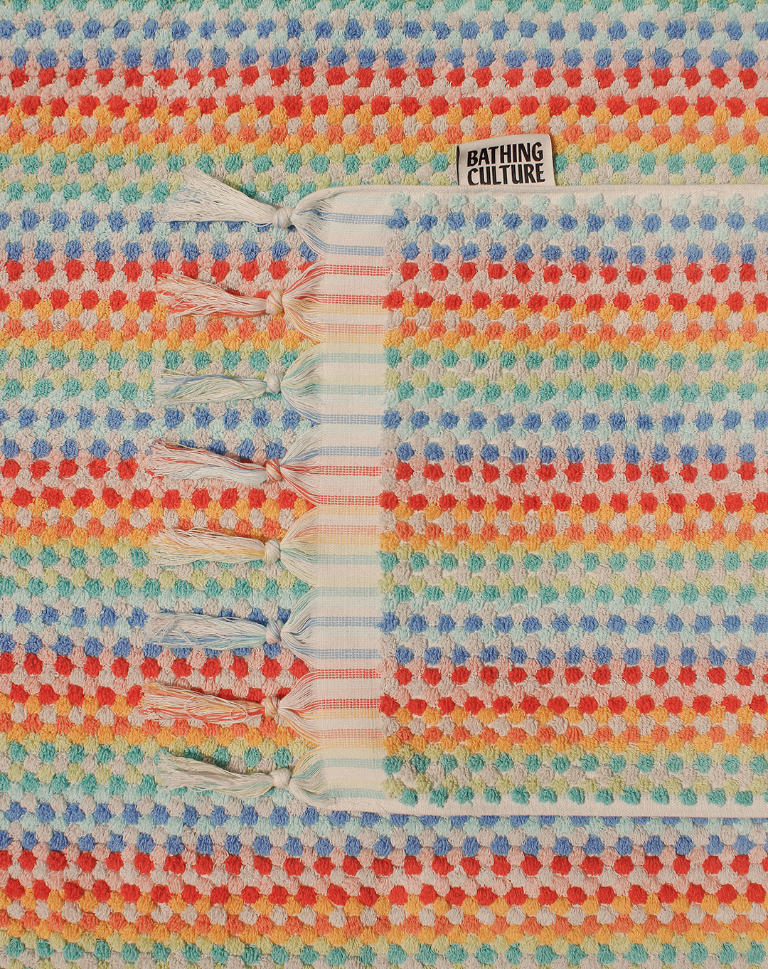 Organic Cosmic Rainbow Towel (Vibrant)