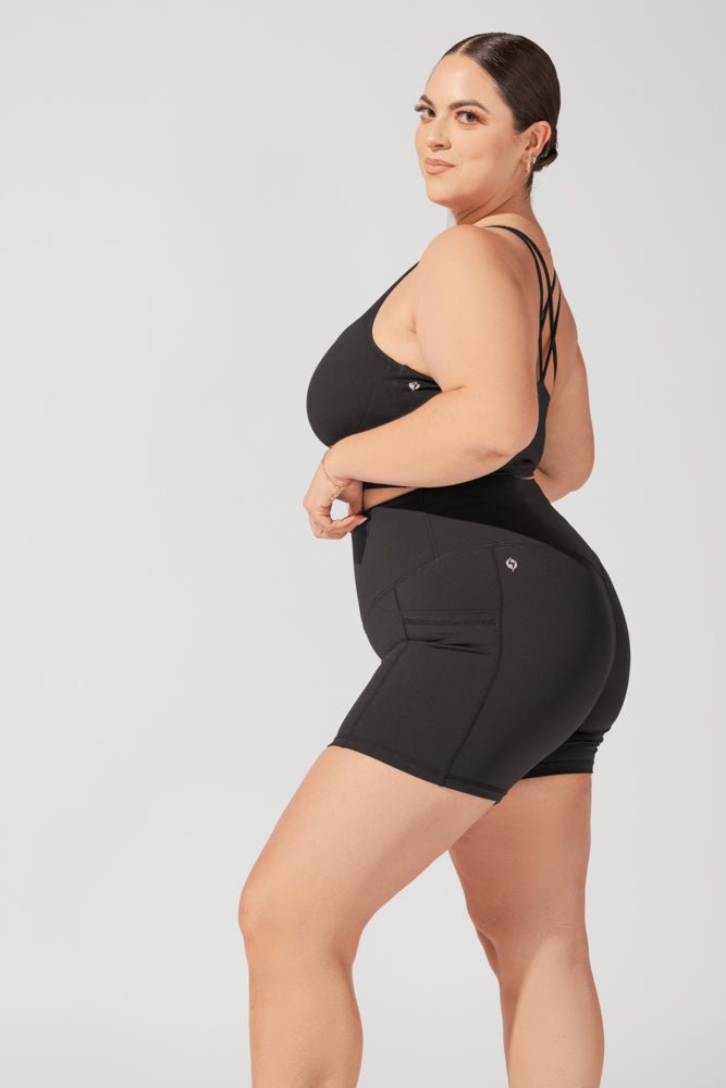 POPFLEX® Supersculpt™ Booty Short - Black