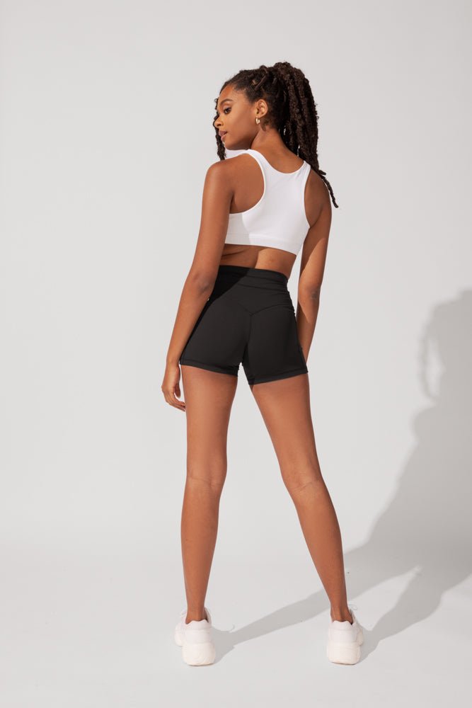 POPFLEX® Cargo Booty Short - Black