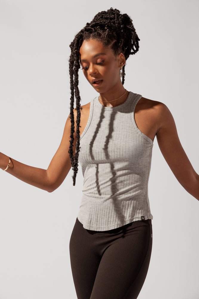 POPFLEX® Not Your Typical Tank - Heather Grey