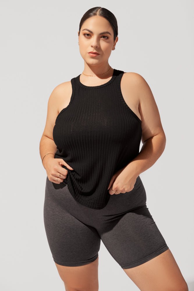 POPFLEX® Not Your Typical Tank - Black