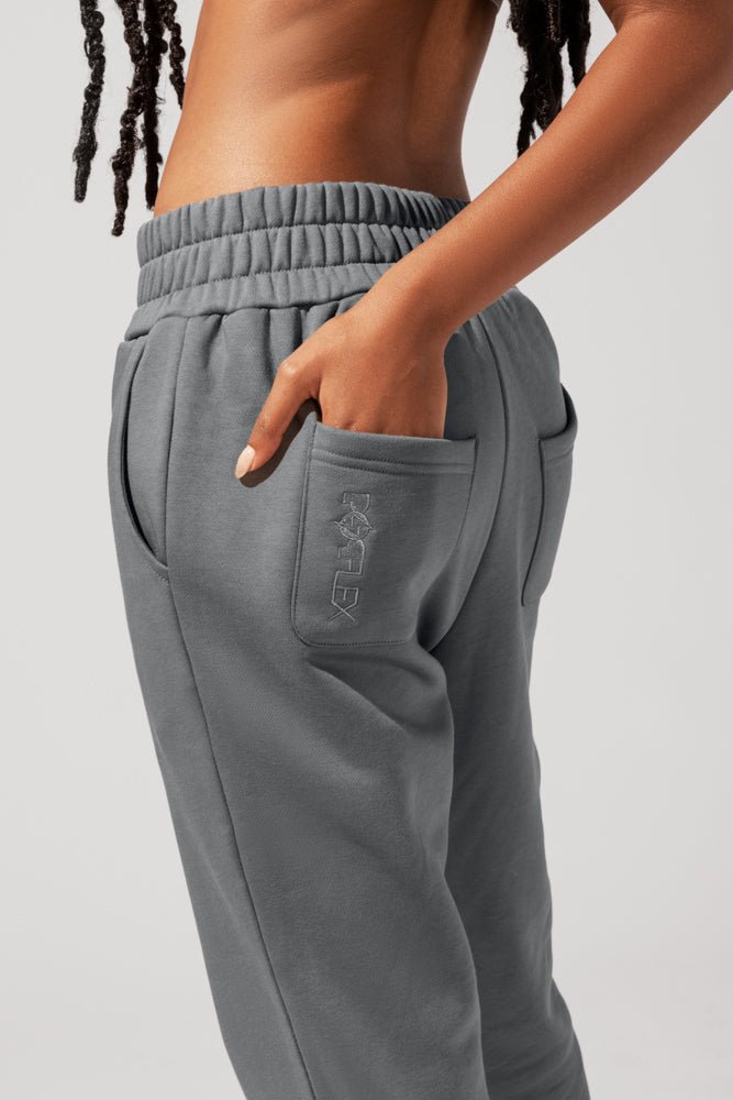 POPFLEX® Cloud Rollover Sweatpant - Smoke