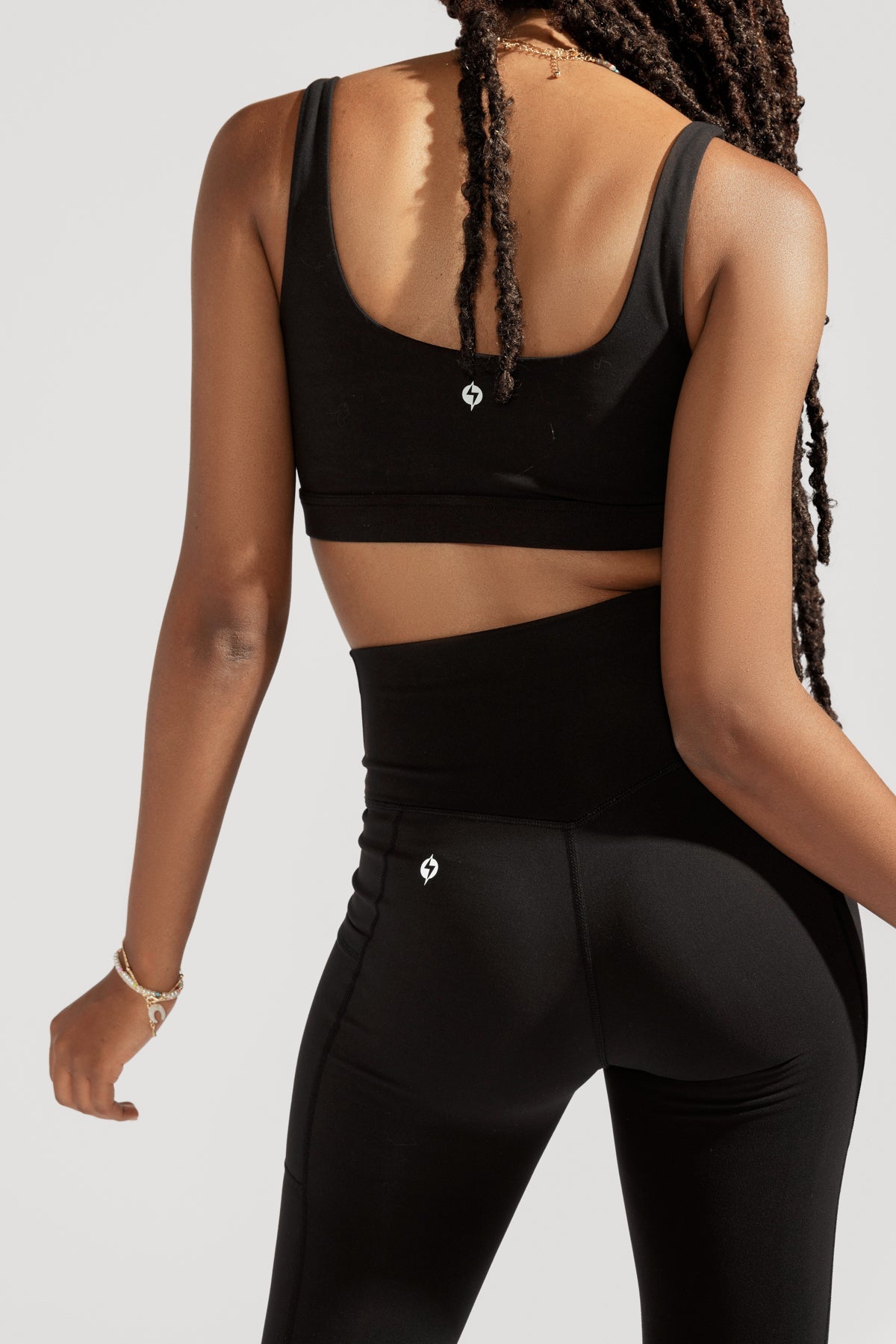 POPFLEX® Crisscross Hourglass® Legging with Pockets - Black