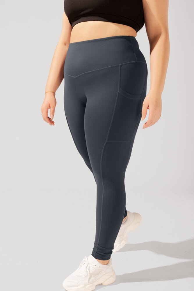 POPFLEX® Supersculpt™ Legging with Pockets - Smoky Grey
