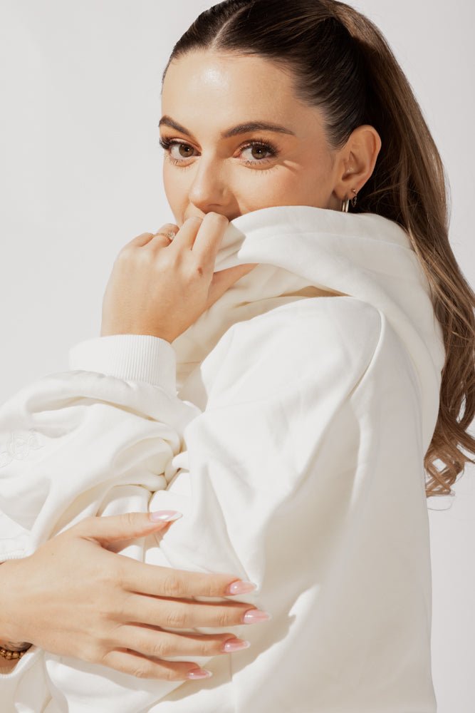 POPFLEX® Pullover Cloud Hoodie - White