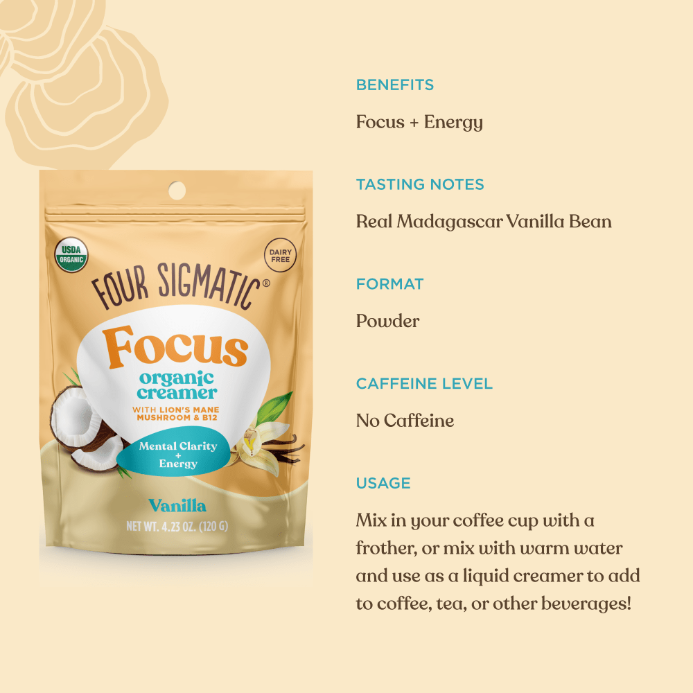 US Four Sigmatic Focus Creamer – Vanilla