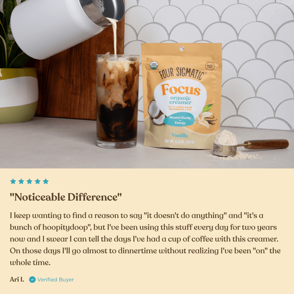 US Four Sigmatic Focus Creamer – Vanilla
