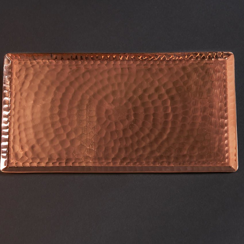 Sertodo Chequer Copper Serving Tray