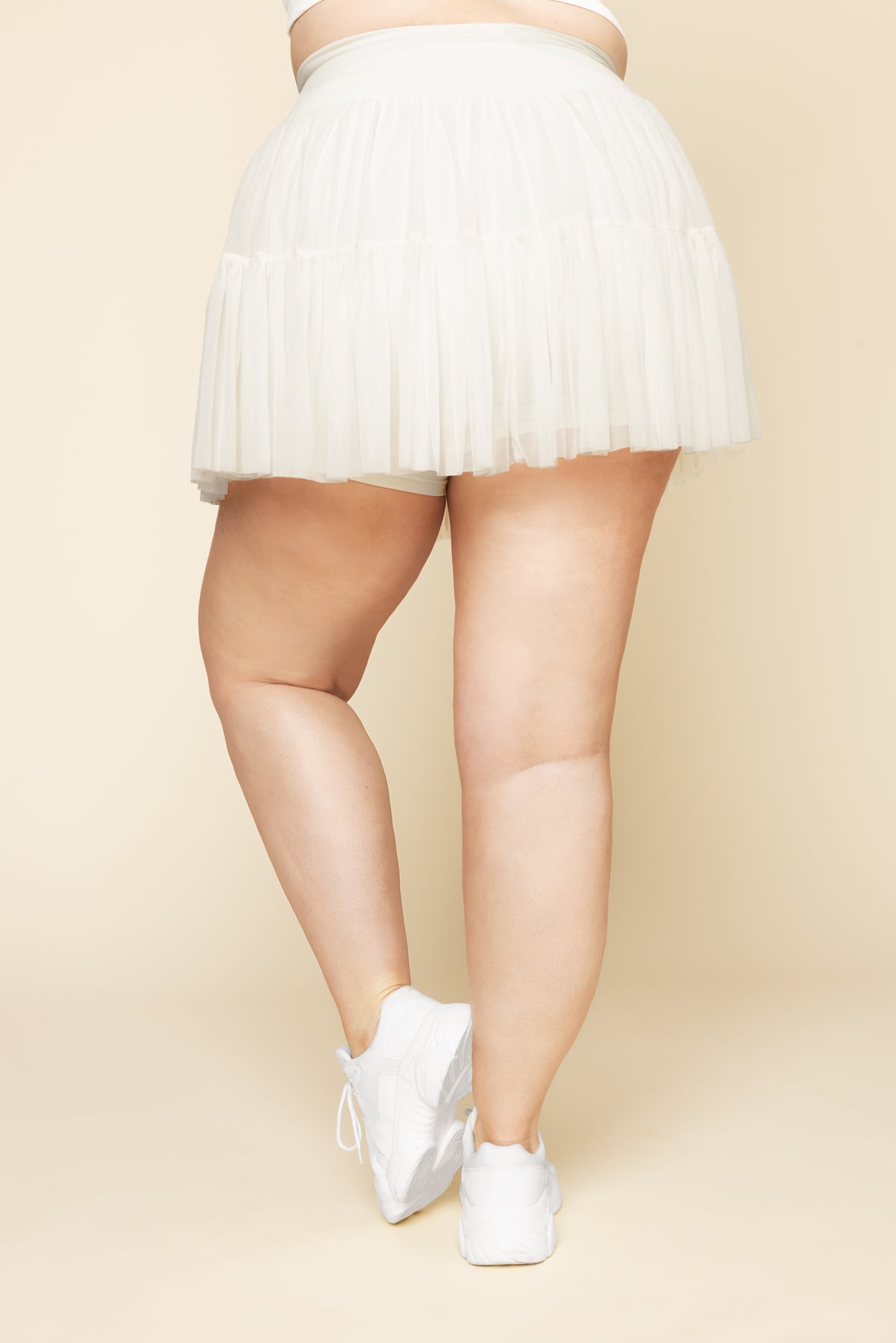 POPFLEX® Pirouette Skort - Ivory