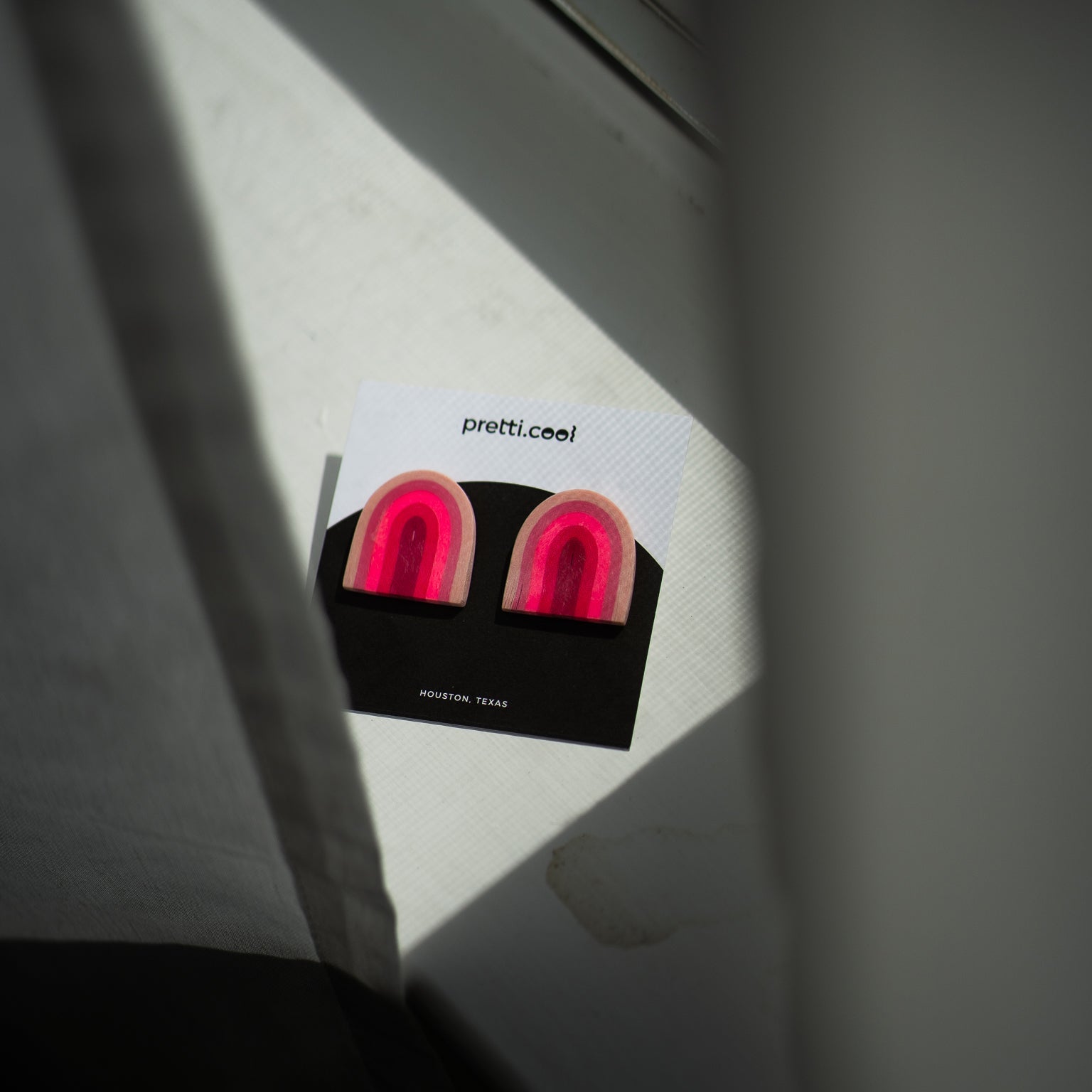 Umbrella Earrings | Bubblegum