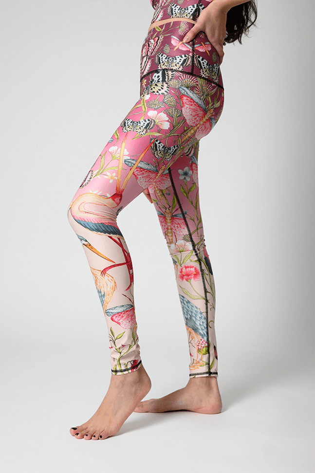 Yoga Democracy YD Legging - Pretty in Pink
